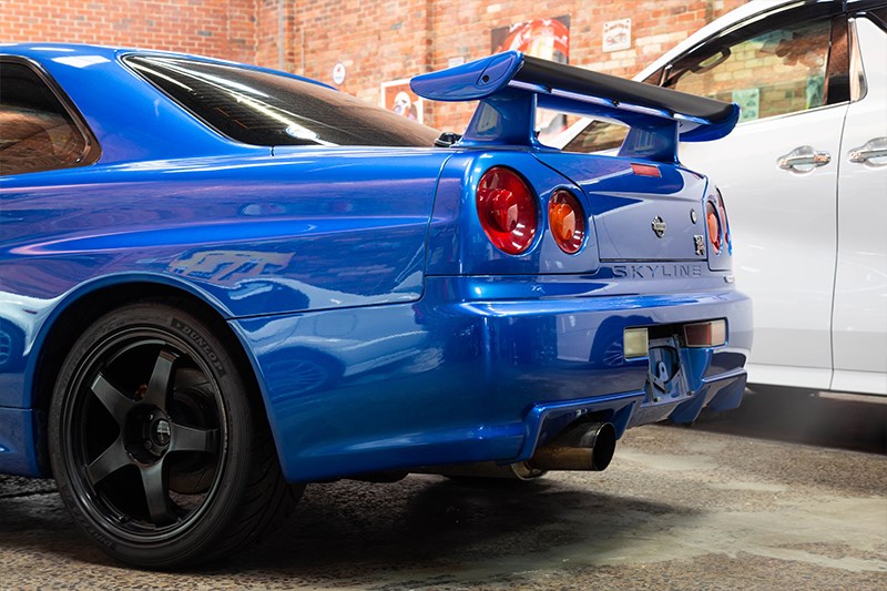 TOYBOX R34 GTR rear q crio