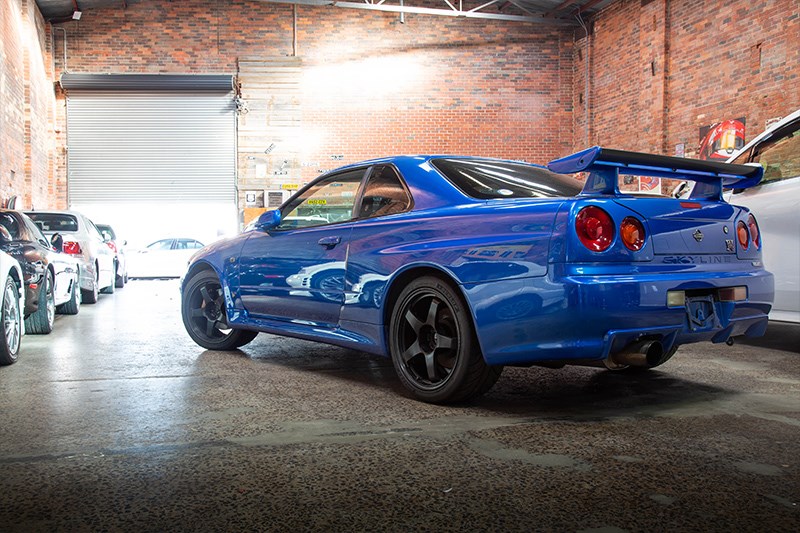 TOYBOX R34 GTR rear q