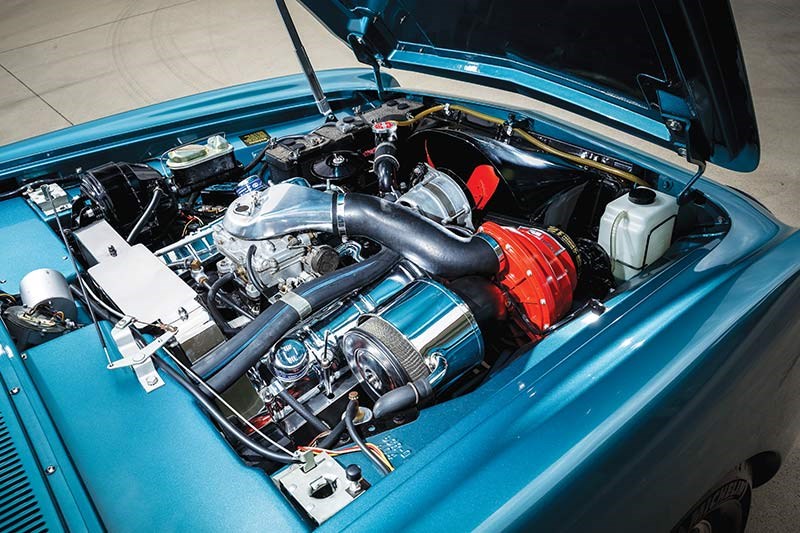 studebaker avanti engine bay 3