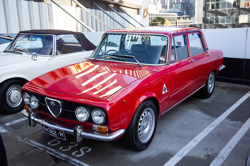 Cars Coffee Alfa romeo giulia sedan