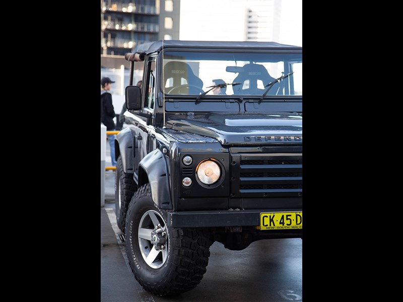 Cars Coffee Land Rover Defender
