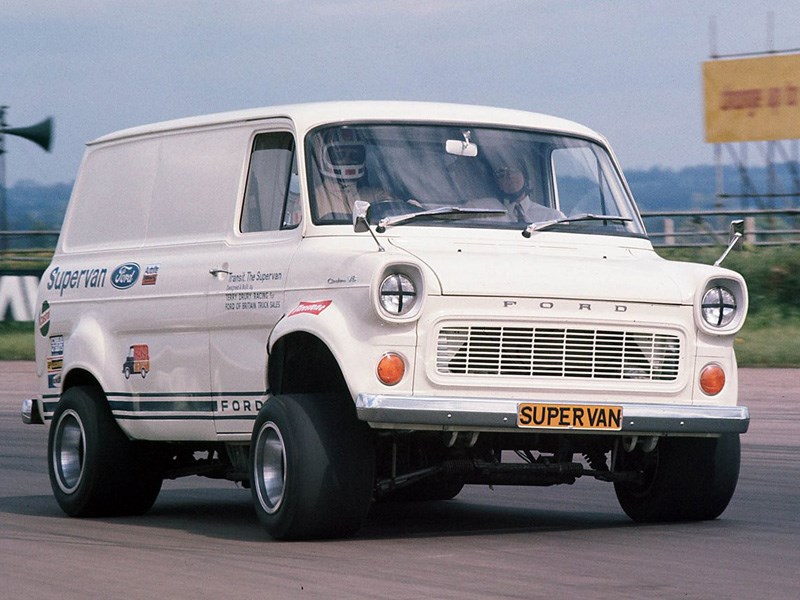 Ford Supervan 1 front quarter