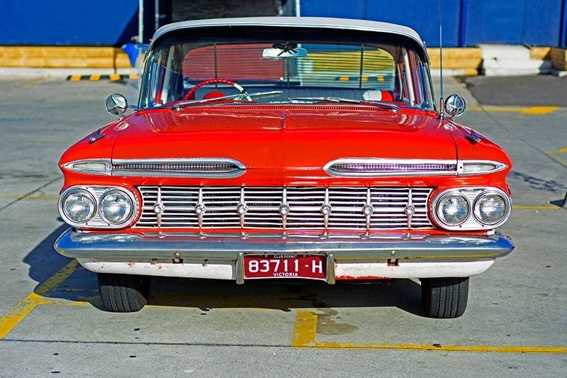 chev bel air 2 front