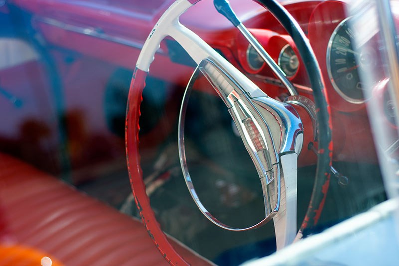 chev bel air 2 steering wheel