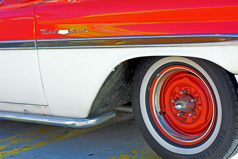 chev bel air 2 wheel