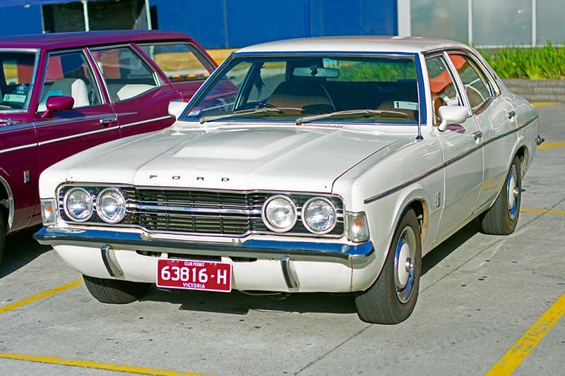 ford cortina white