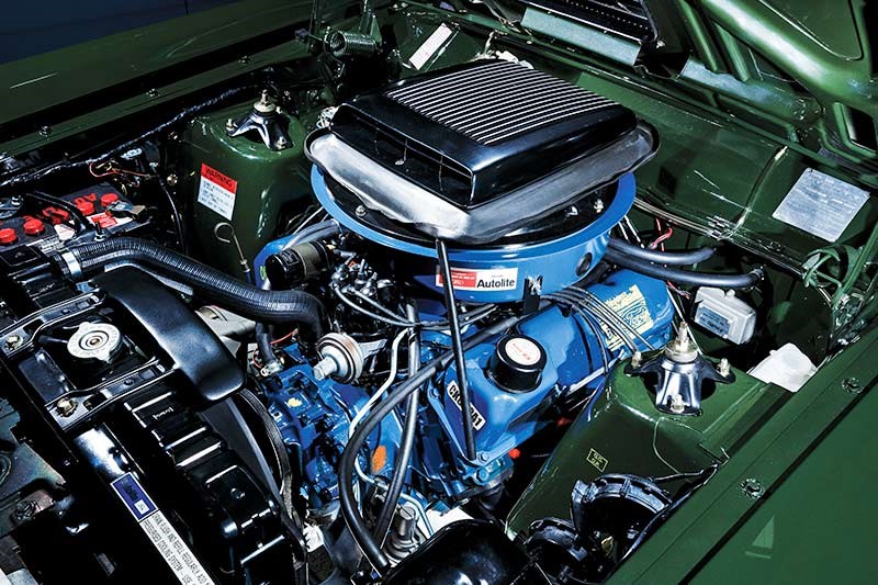 ford falcon xy gtho phase iii engine bay