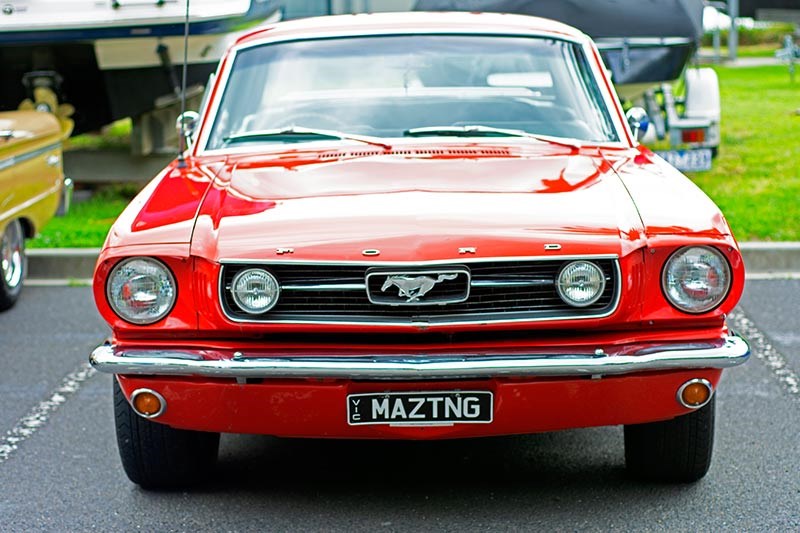 ford mustang front