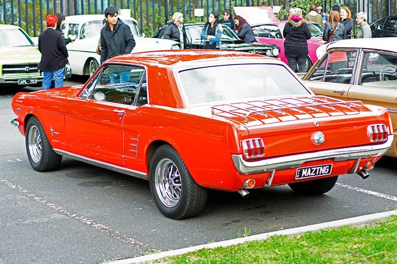 ford mustang rear