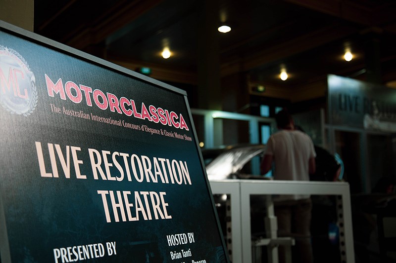 Motorclassica Live restoration