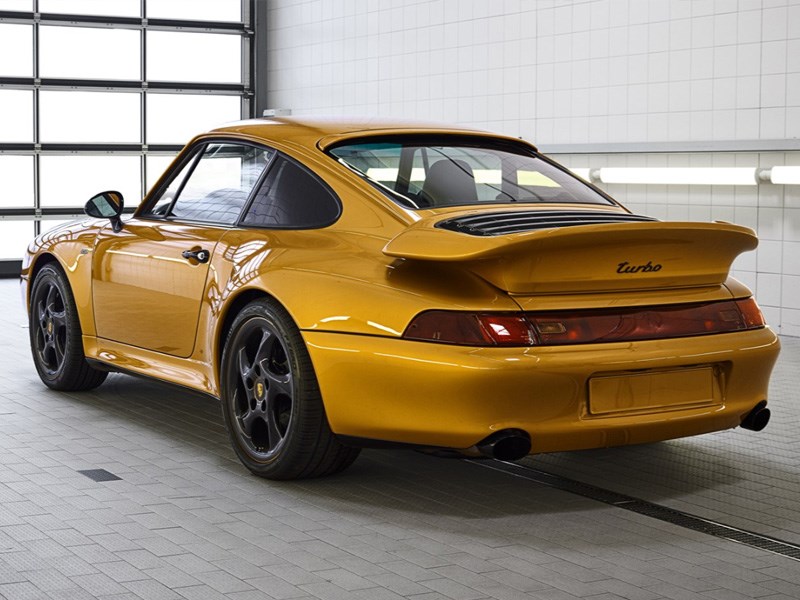 Porsche 70 Gold Series 993 rear