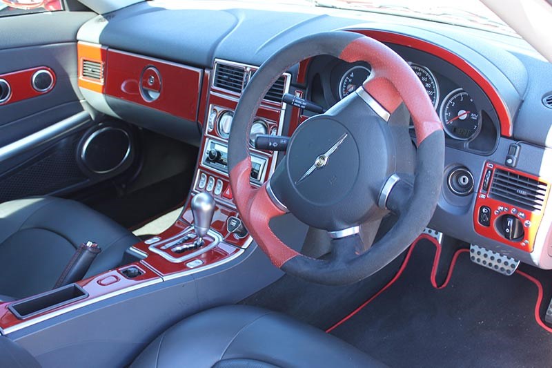 chrysler crossfire interior