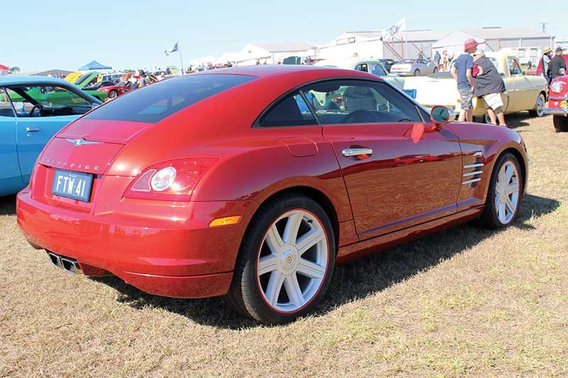 chrysler crossfire rear