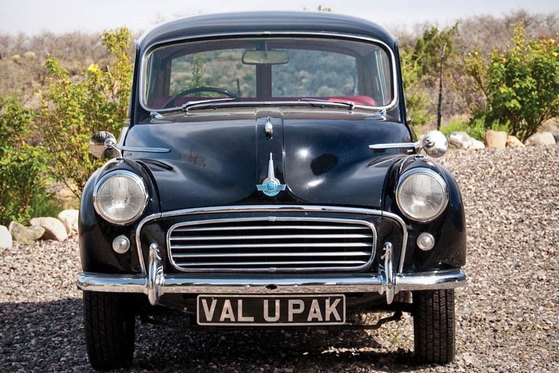 morris minor front