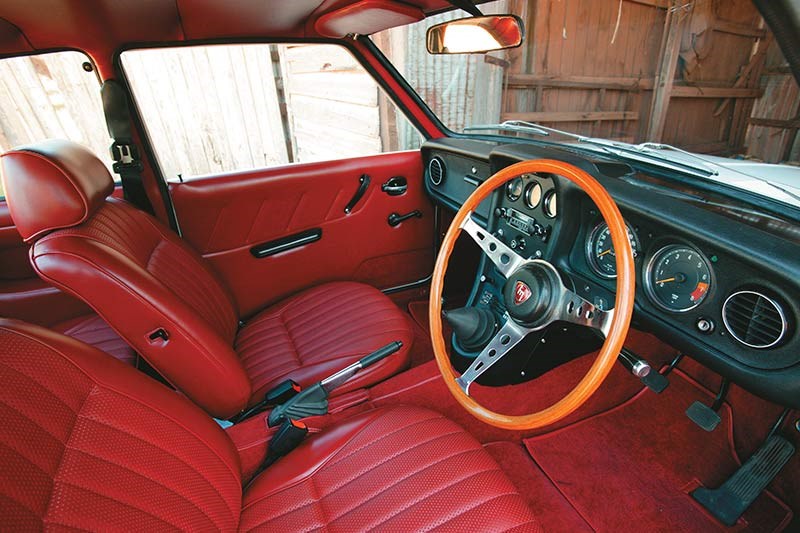 rotary coupe interior