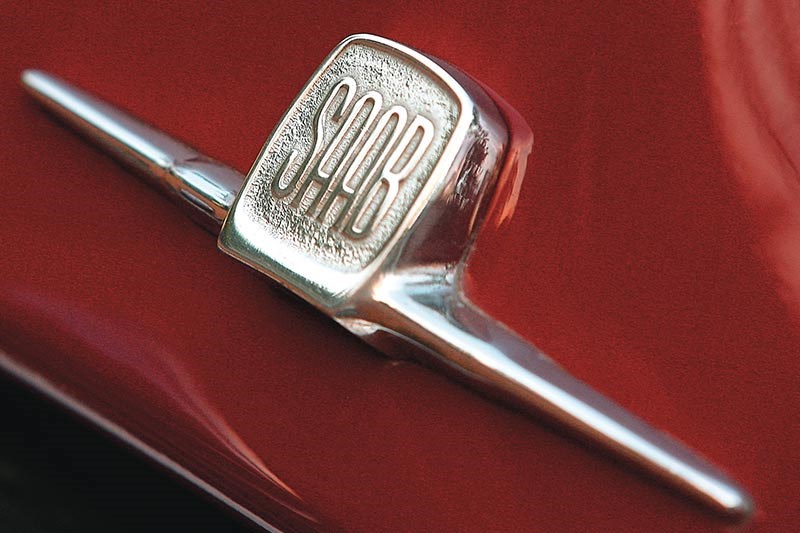 saab 92b badge