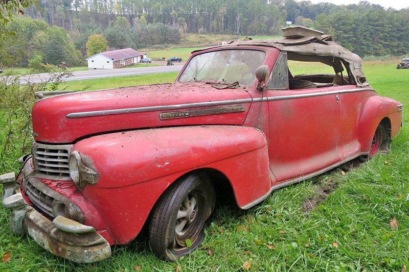 Barn Find Friday 1946 Lincoln Convertible