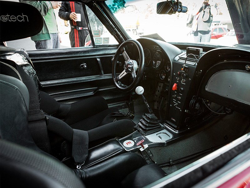 VHRR Sandown Historics interior