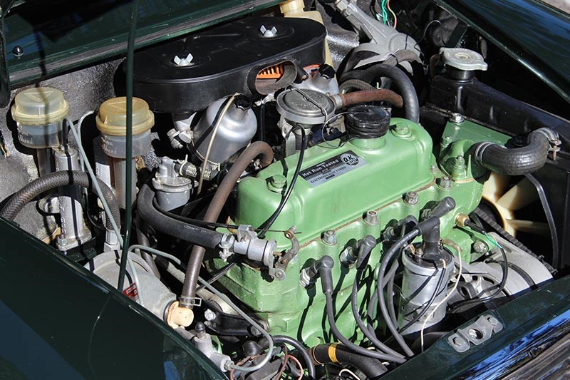 mini cooper engine bay