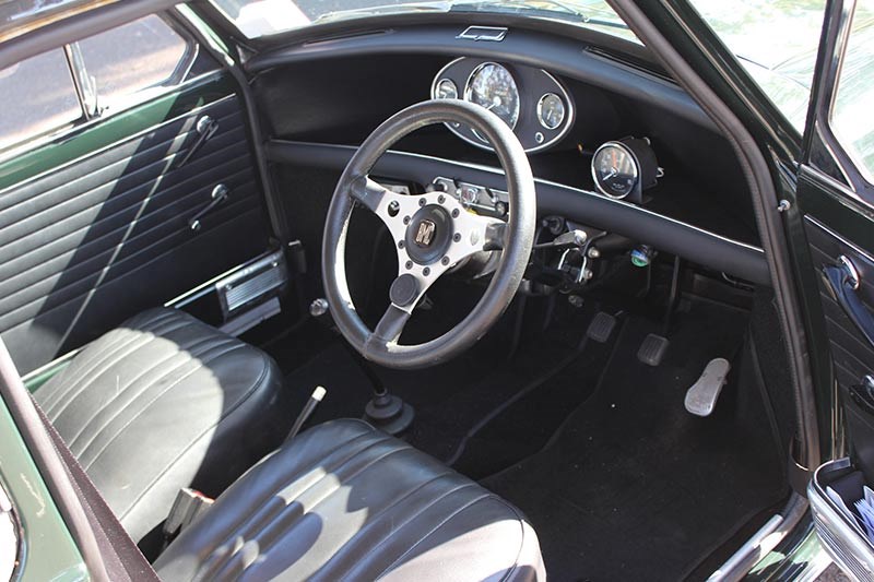 mini cooper interior