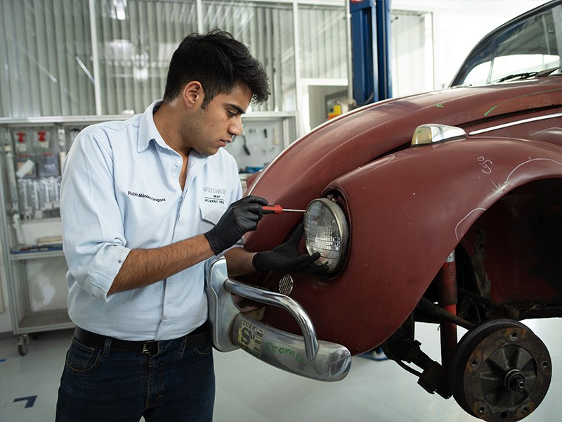 Annie the Beetle restoration