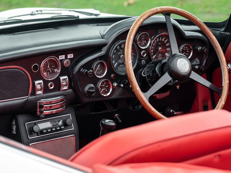 Aston Martin Cassette EV interior