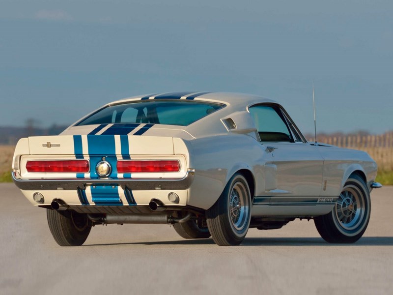 One off Shelby rear