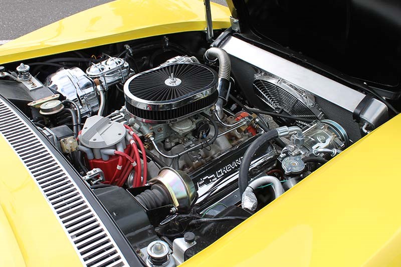 corvette c3 stingray engine bay 2