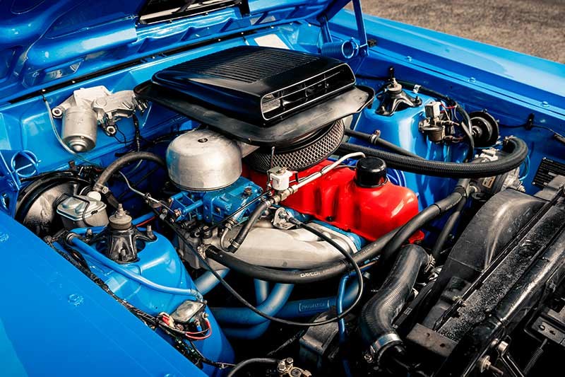 falcon xy ute engine bay