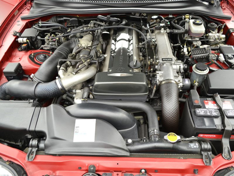 Toyota Supra sells for 170k engine