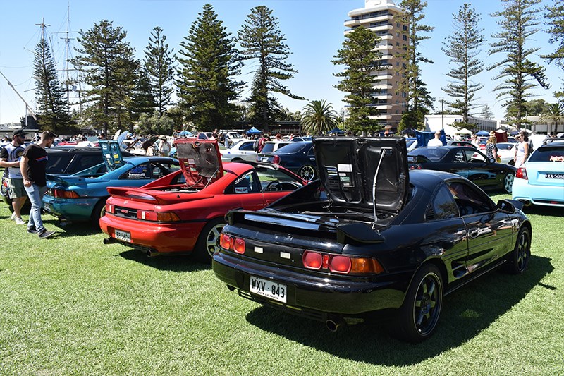 All Japan Day Toyota MR2s
