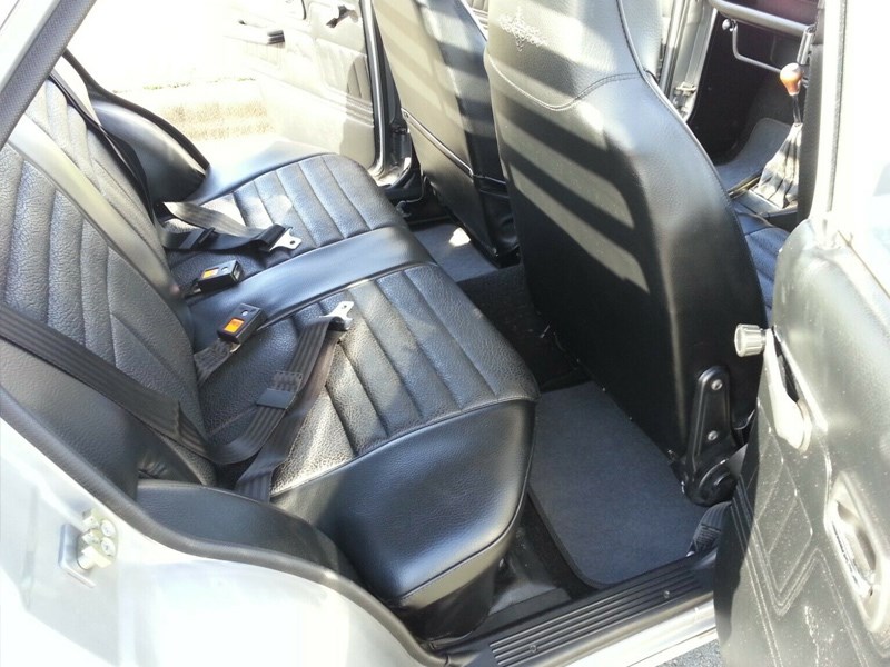 Mazda RX3 interior rear