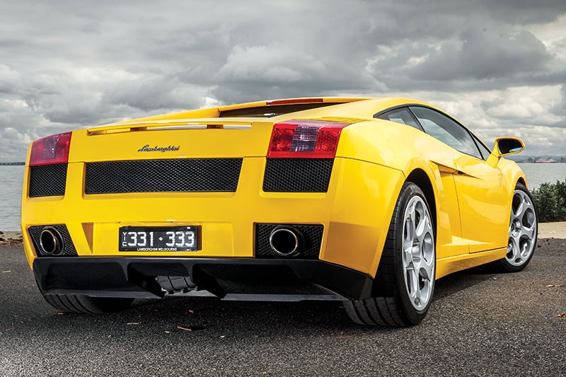 lamborghini gallardo rear