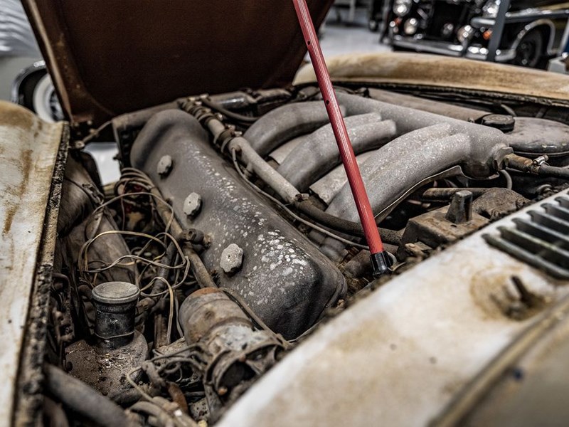 Barn find 300SL chassis 43 engine