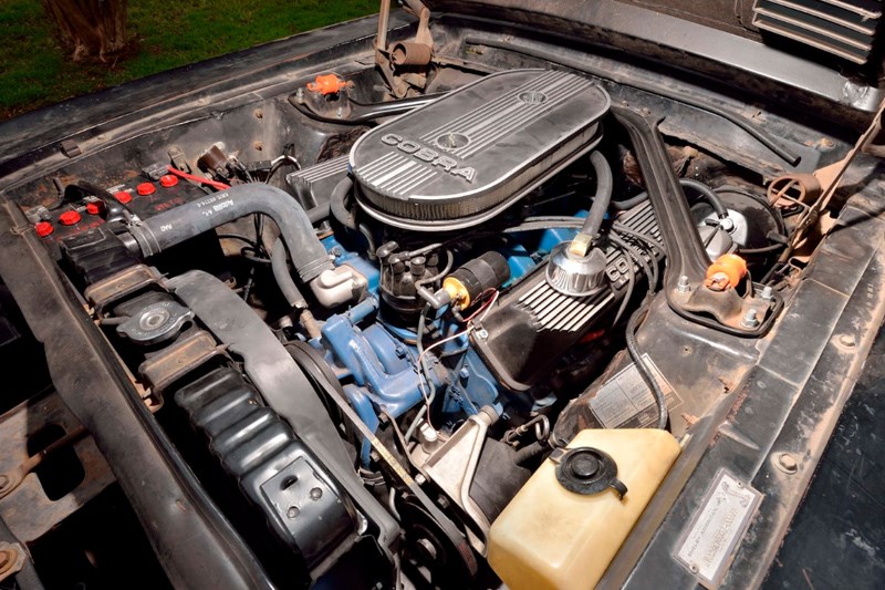 GT500 barn find engine