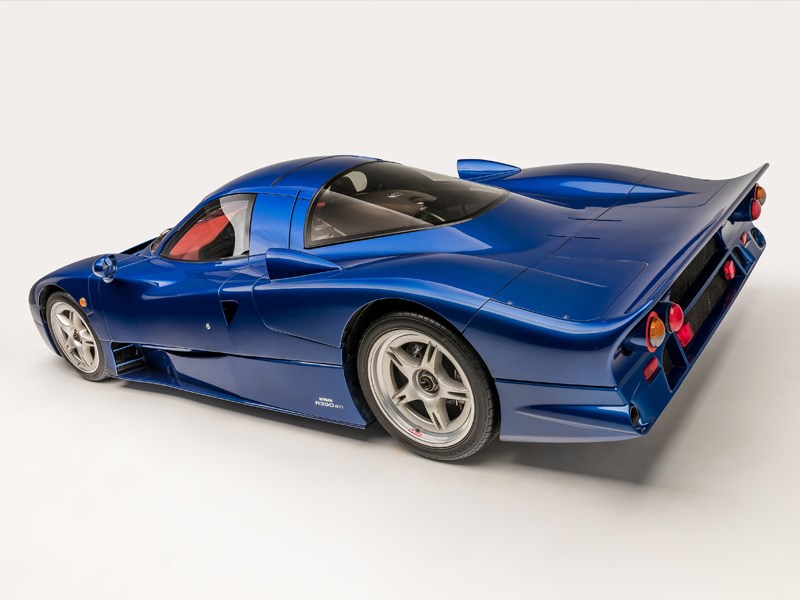 Nissan R390 road blue rear