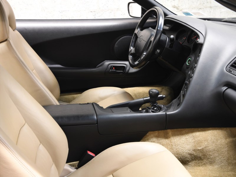 Toyota Supra record interior