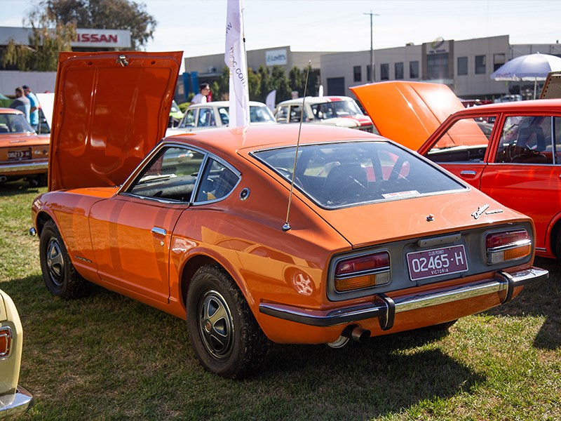 NDSOC gallery 240Z UC car rear