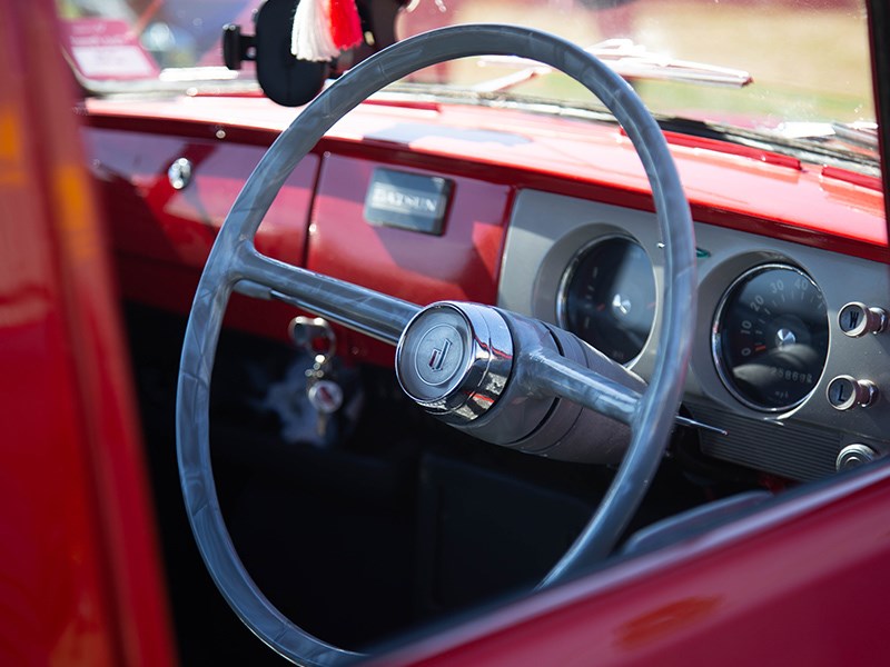 NDSOC gallery Datsun 1200 truck interior