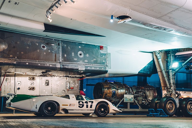 Porsche 917 Concorde rear side