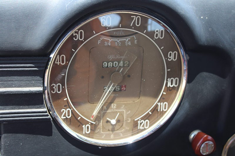 alfa romeo 6c speedo