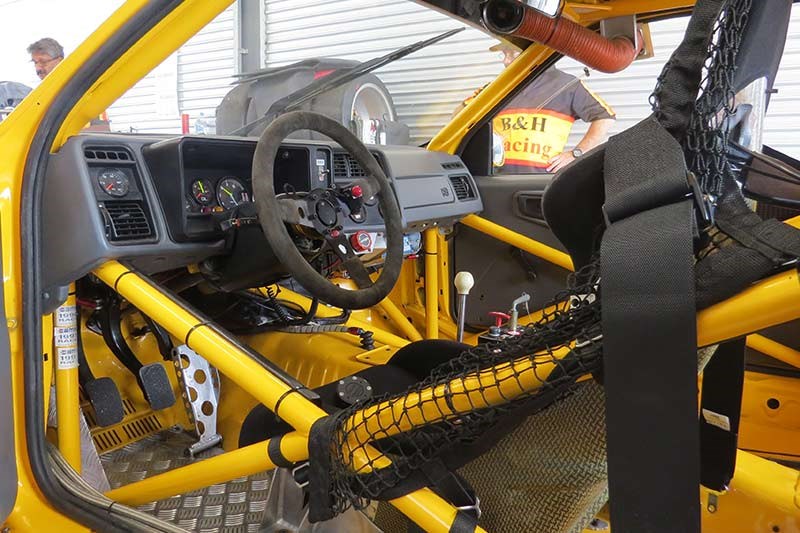 ford sierra racer cabin