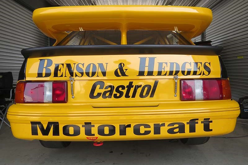 ford sierra racer rear