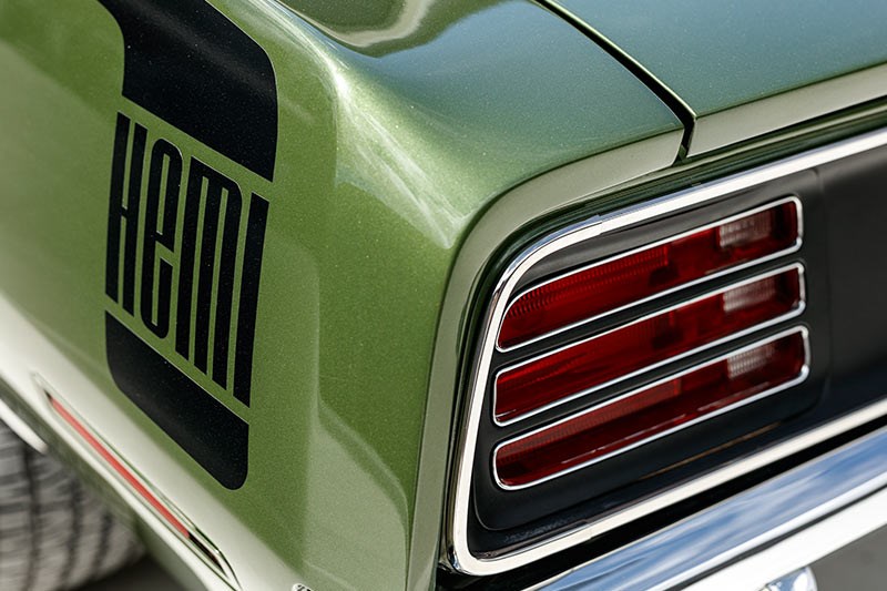 plymouth cuda tail light