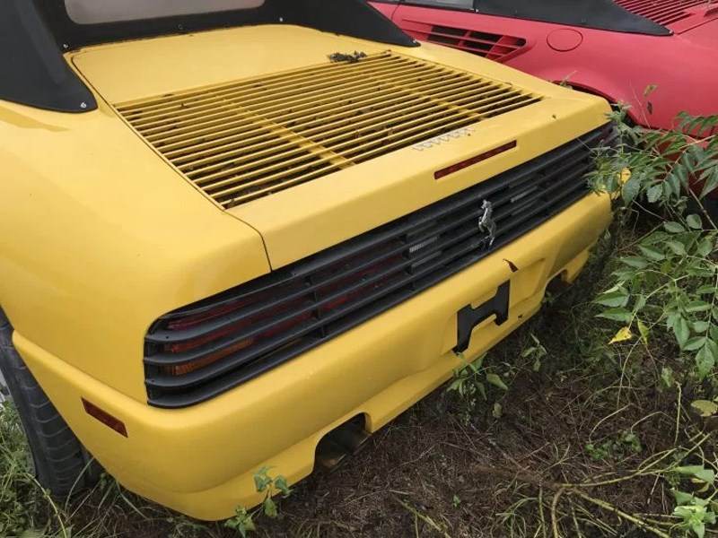 Abandoned Ferraris F355