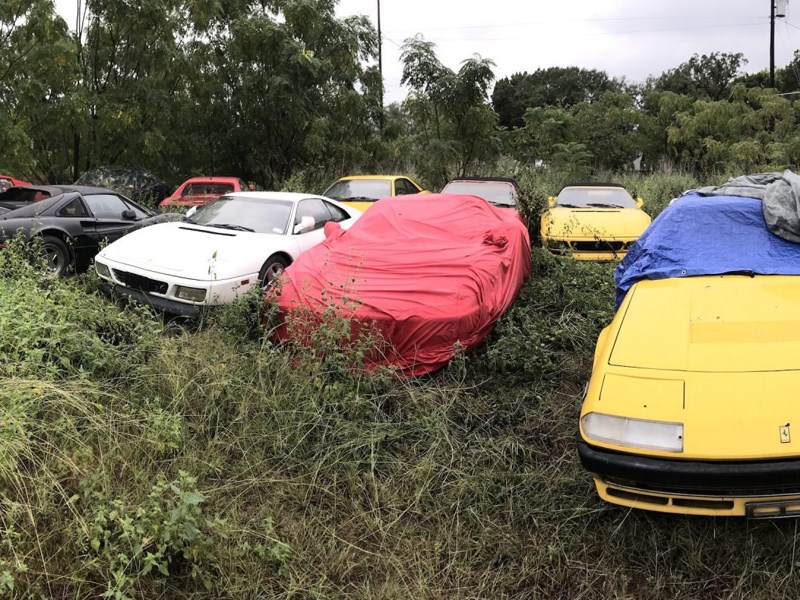 Abandoned Ferraris field
