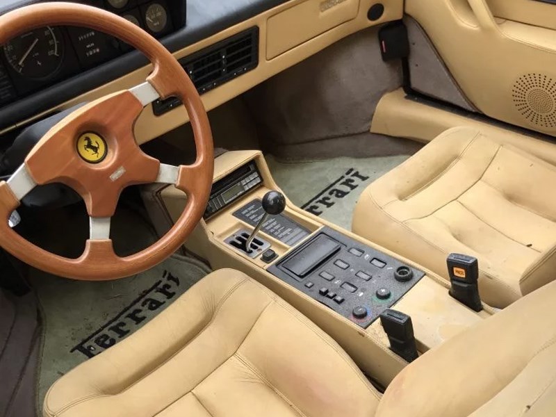 Abandoned Ferraris interior also good