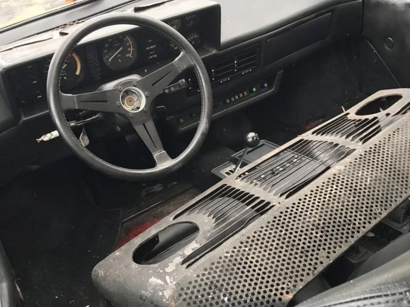 Abandoned Ferraris interior not good