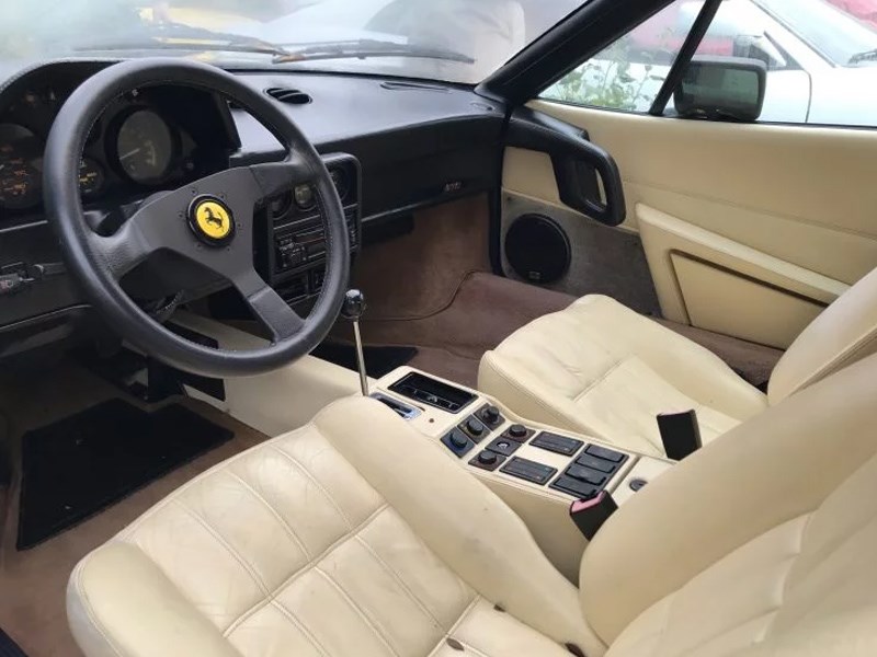 Abandoned Ferraris interior very good