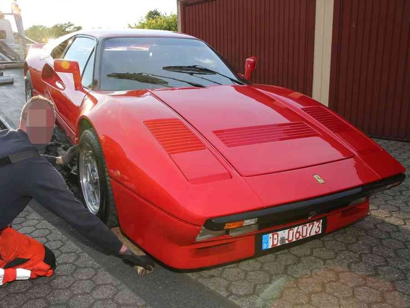 Stolen 288 GTO towie